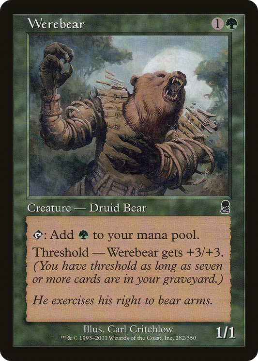 Werebear (ODY-282) (Foil)