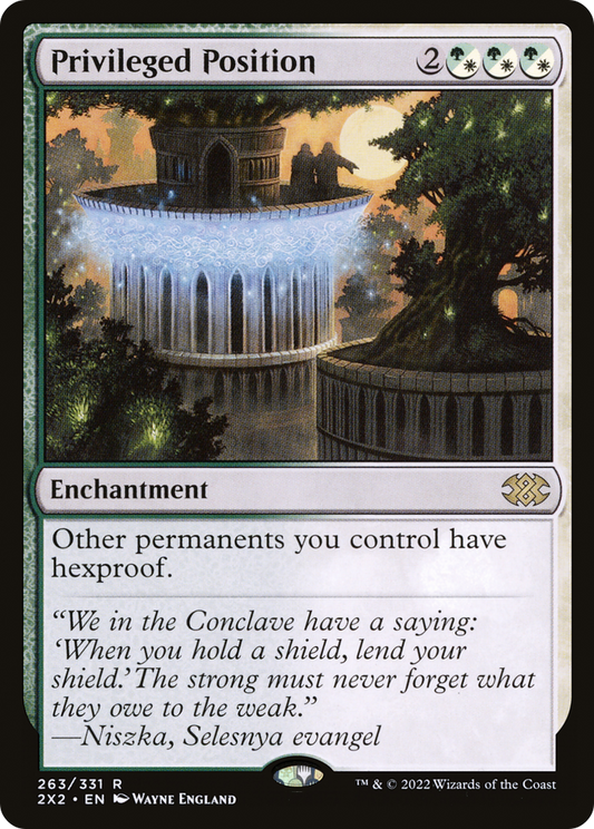 Privileged Position (2X2-263) (Foil)