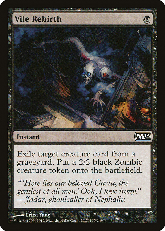 Vile Rebirth (M13-115) (Foil)
