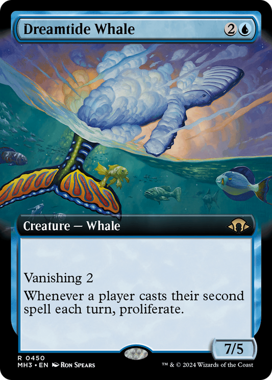 Dreamtide Whale (MH3-450) (Extended Art) (Foil)
