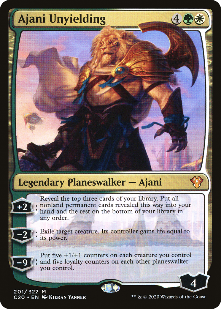 Ajani Unyielding (C20-201)