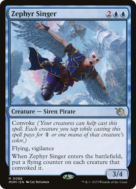 Zephyr Singer (MOM-086) (Foil)