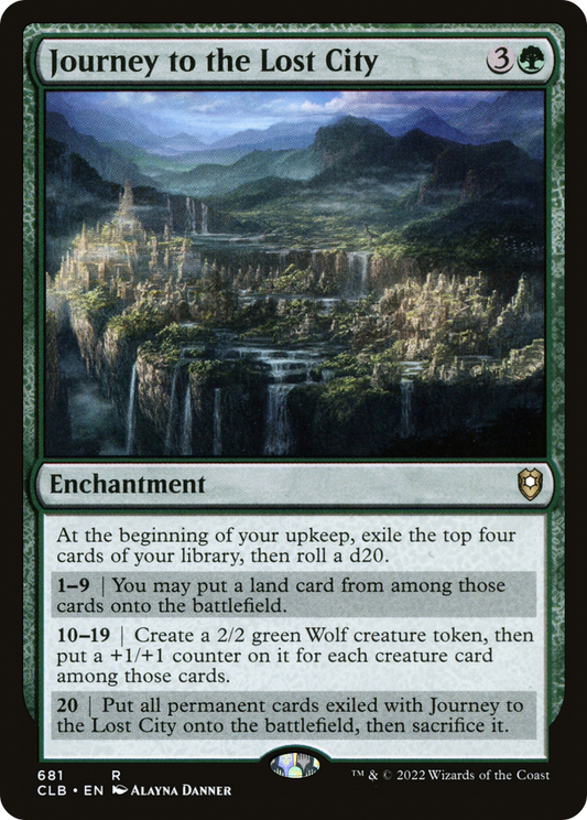 Journey to the Lost City (CLB-681)
