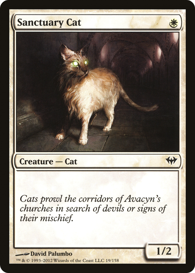 Sanctuary Cat (DKA-019) (Foil)