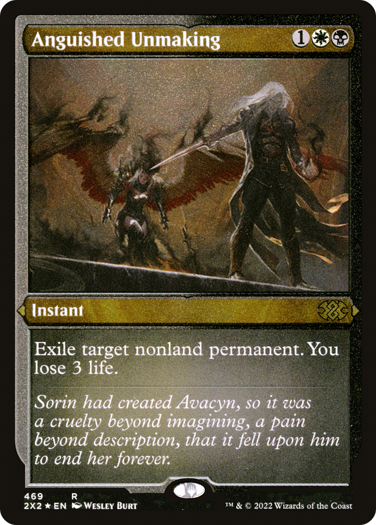 Anguished Unmaking (2X2-469) (Etched Foil)