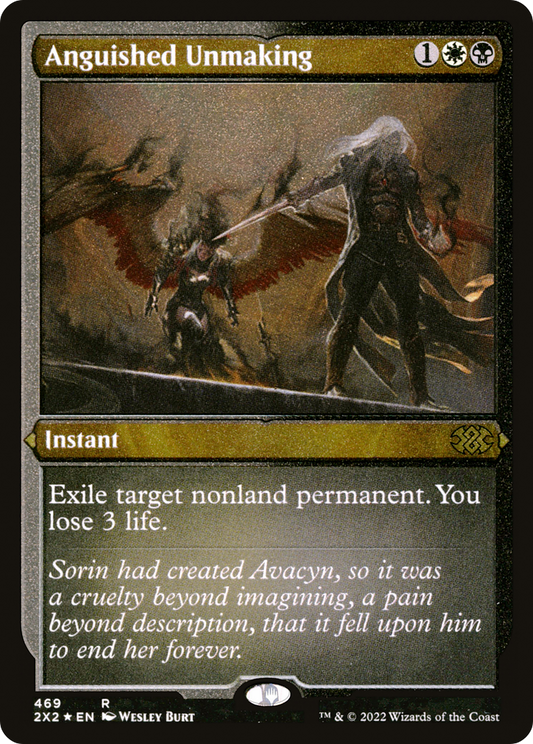 Anguished Unmaking (2X2-469) (Etched Foil)