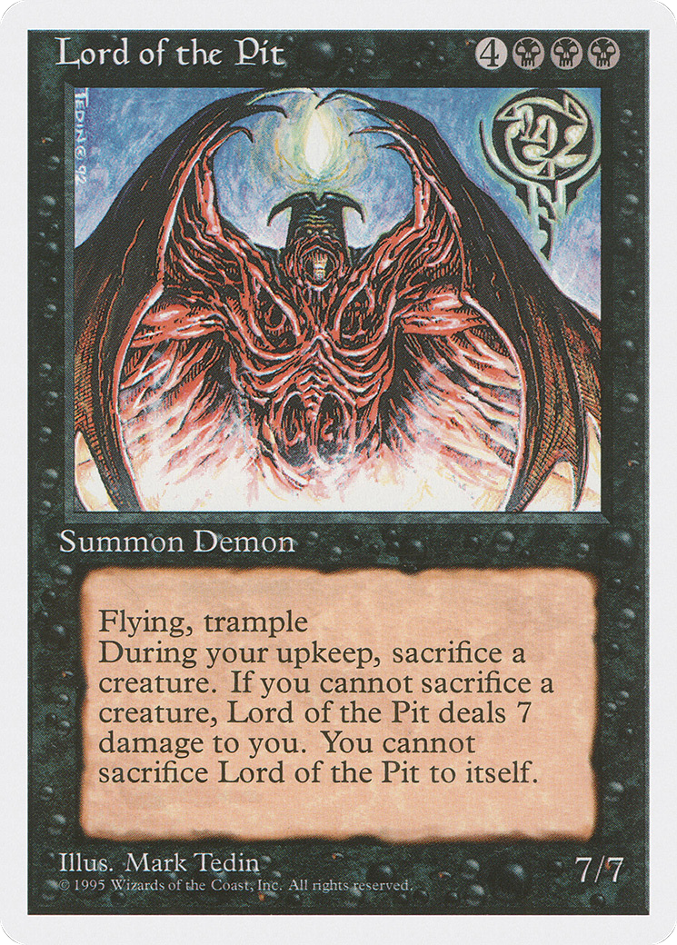 Lord of the Pit (4ED-144)