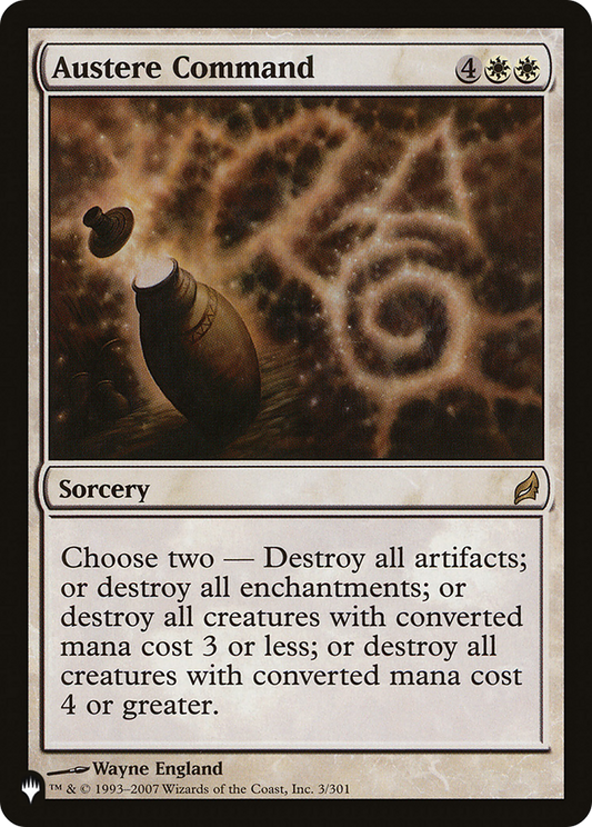 Austere Command (PLST-LRW-3)