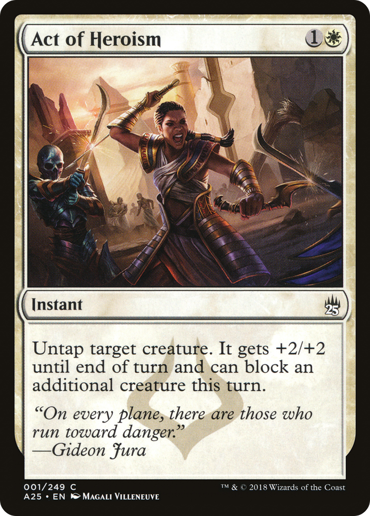 Act of Heroism (A25-001) (Foil)