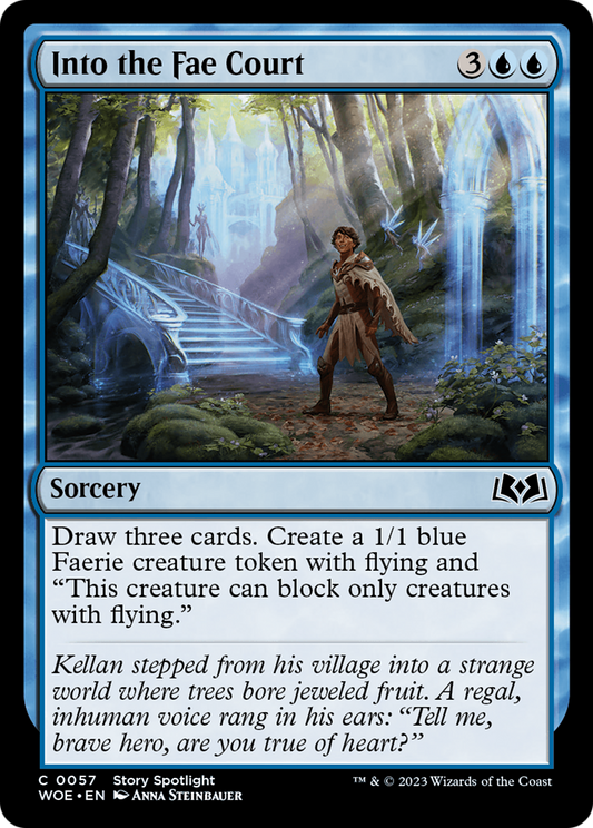 Into the Fae Court (WOE-057) (Foil)