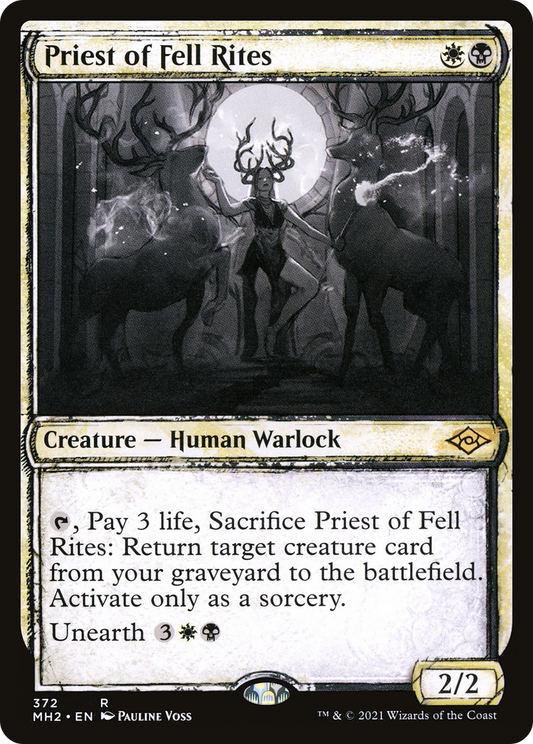 Priest of Fell Rites (MH2-372) (Showcase)