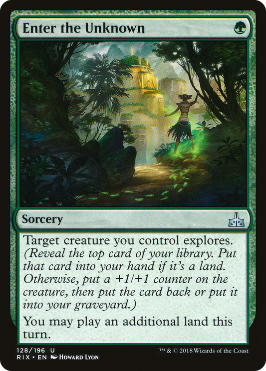 Enter the Unknown (RIX-128) (Foil)