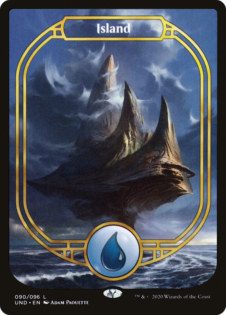 Island (UND-090) (Foil)