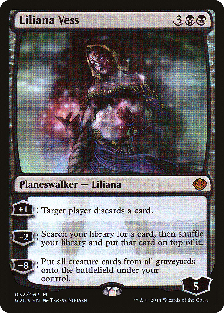 Liliana Vess (DD3-032) (Foil)