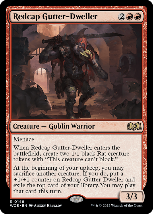 Redcap Gutter-Dweller (WOE-146) (Foil)