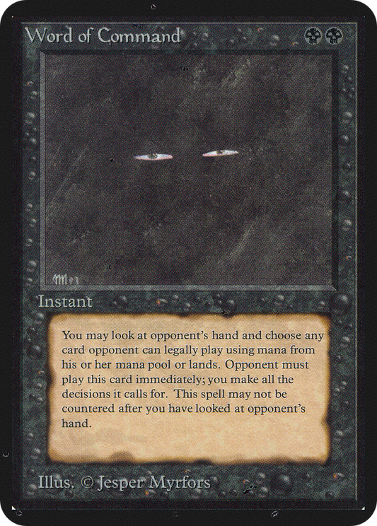 Word of Command (LEA-136)