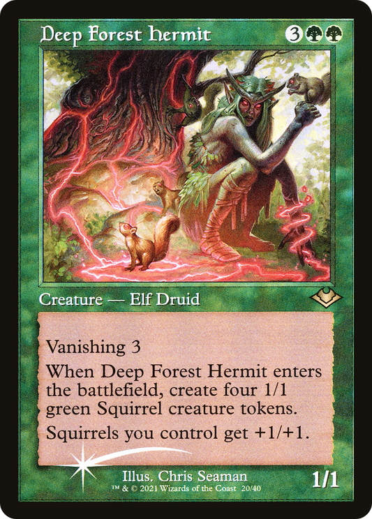 Deep Forest Hermit (MH1-020) (Foil)