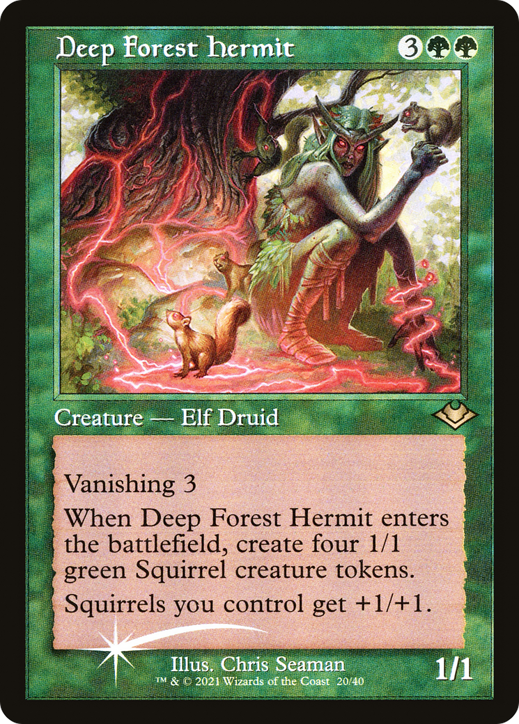Deep Forest Hermit (MH1-020) (Etched Foil)