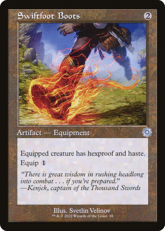 Swiftfoot Boots (BRR-058) (Foil)