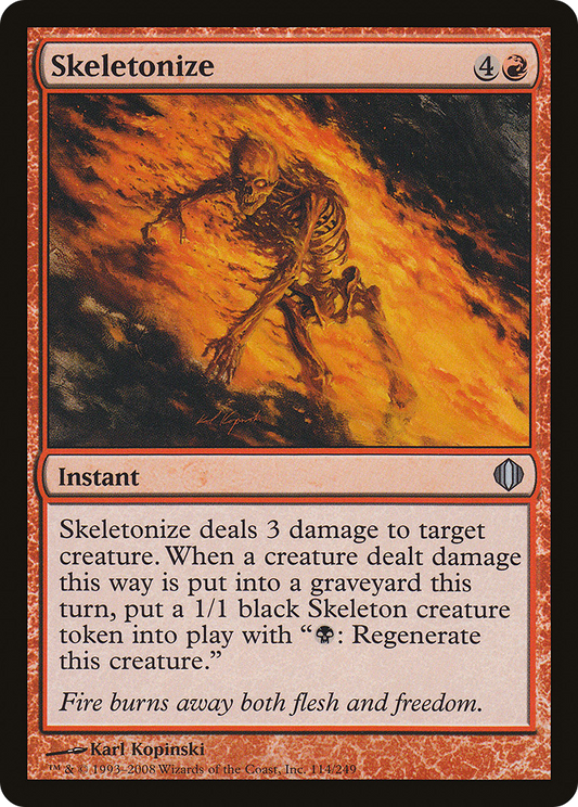 Skeletonize (ALA-114) (Foil)