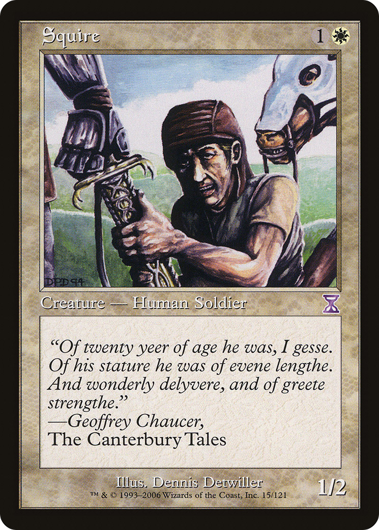 Squire (TSB-015) (Foil)
