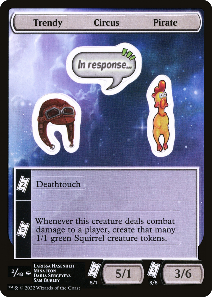 Trendy Circus Pirate (UNF-002) (Foil)
