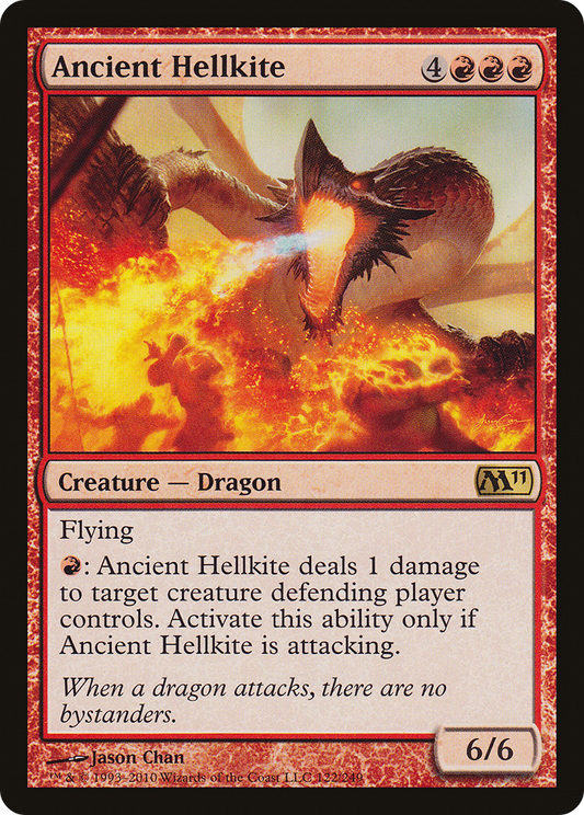 Ancient Hellkite (M11-122) (Foil)