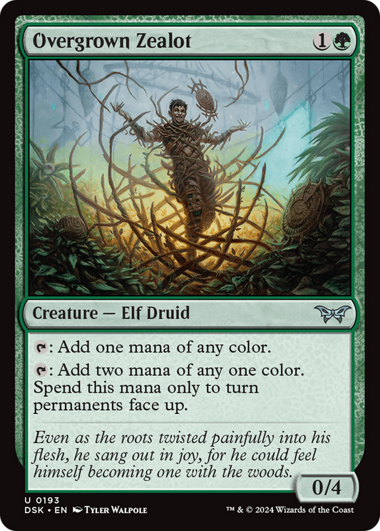 Overgrown Zealot (DSK-193) (Foil)