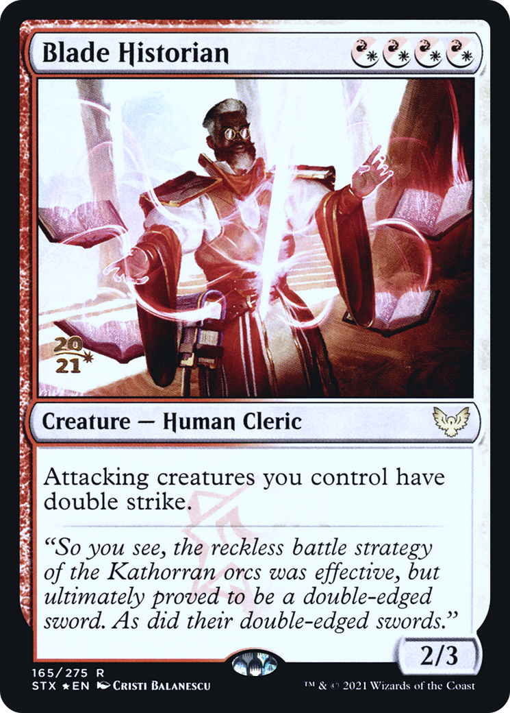 Blade Historian (PRE-165S) (Foil)