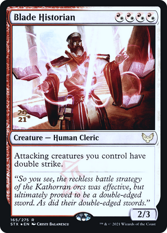 Blade Historian (PRE-165S) (Foil)