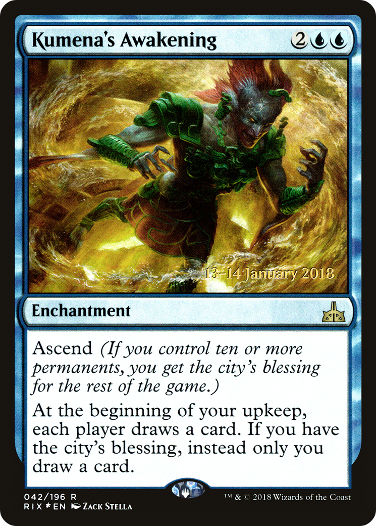 Kumena's Awakening (PRE-42S) (Foil)