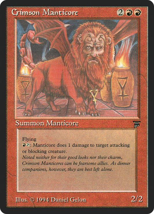 Crimson Manticore (LEG-140)