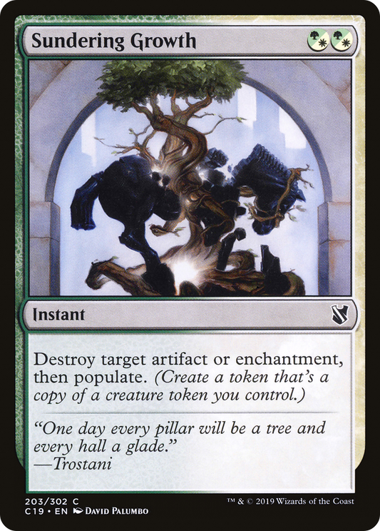 Sundering Growth (C19-203)