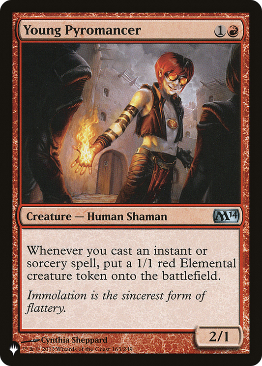 Young Pyromancer (LIST-M14-163)