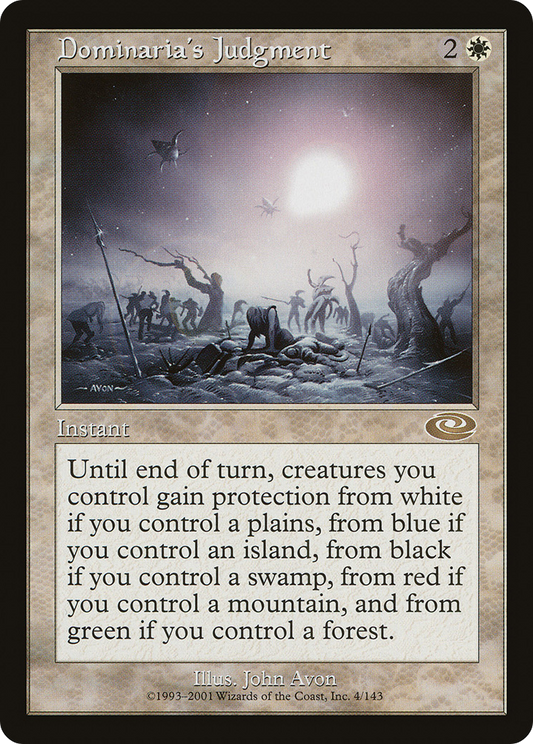 Dominaria's Judgment (PLS-004) (Foil)