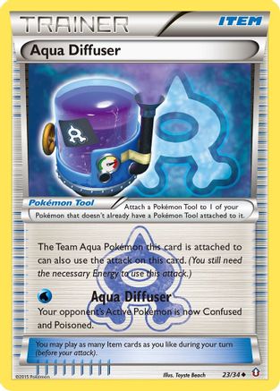 Aqua Diffuser (DCR-023) (Reverse Holofoil)