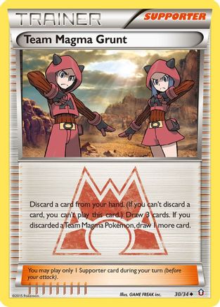Team Magma Grunt (DCR-030) (Reverse Holofoil)