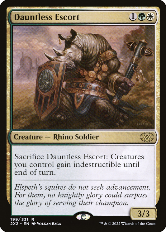 Dauntless Escort (2X2-199) (Foil)