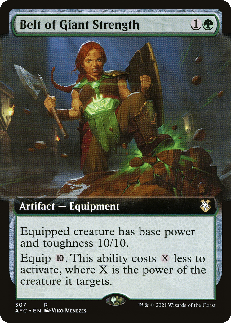 Belt of Giant Strength (AFC-307) (Extended Art)