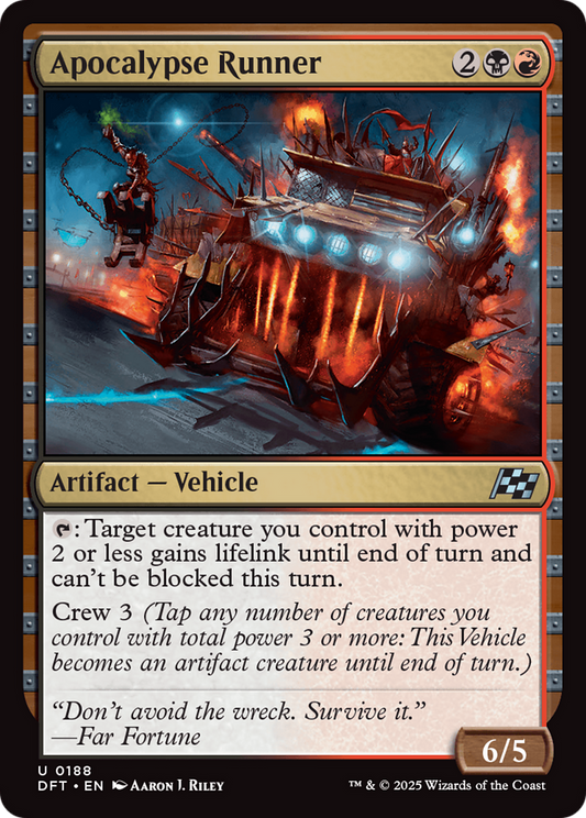 Apocalypse Runner (DFT-188) (Foil)