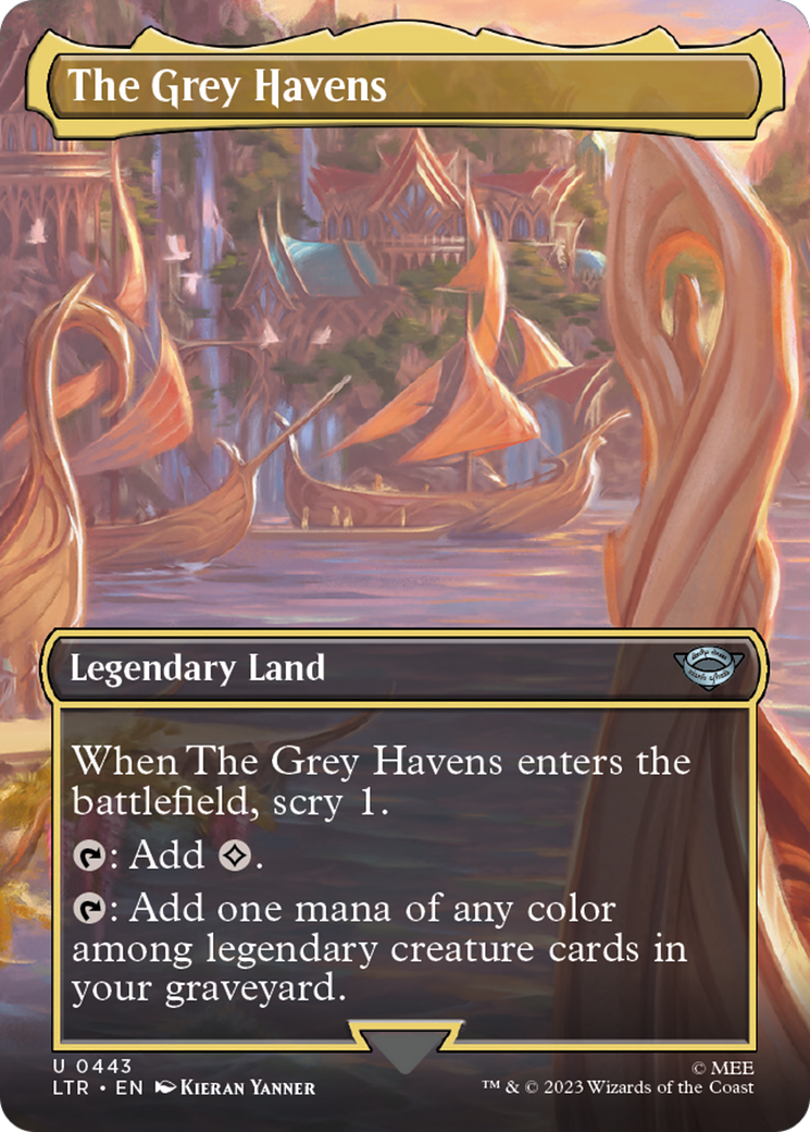 The Grey Havens (LTR-443) (Borderless)