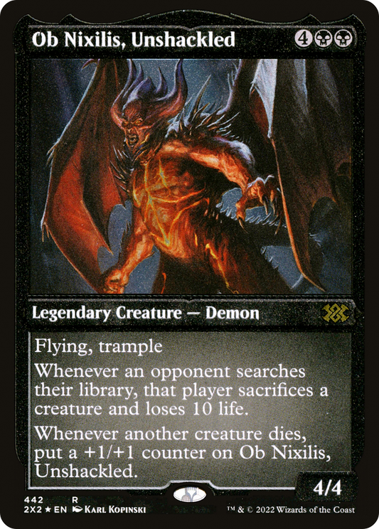 Ob Nixilis, Unshackled (2X2-442) (Etched Foil)