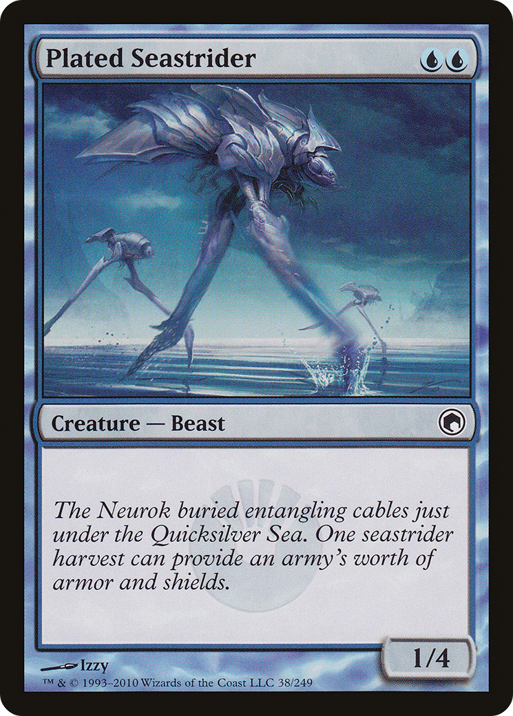 Plated Seastrider (SOM-038) (Foil)