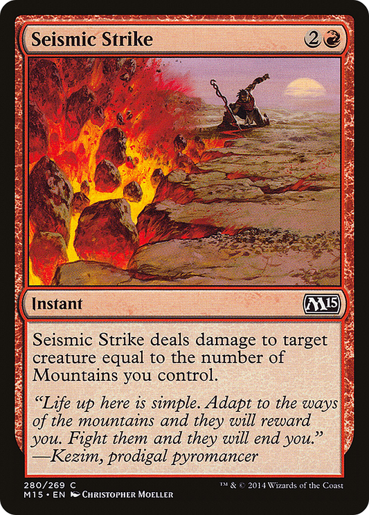 Seismic Strike (M15-280)
