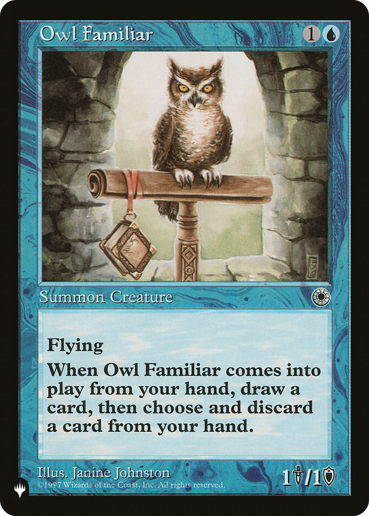 Owl Familiar (LIST-POR-63)