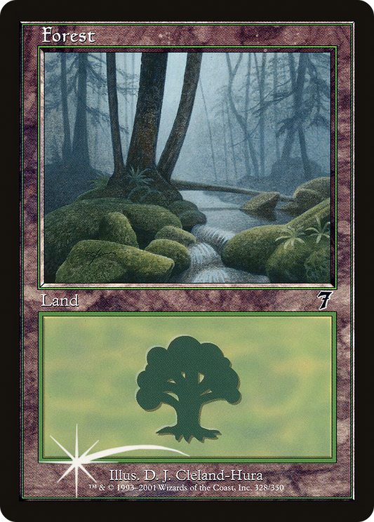 Forest (7ED-328★) (Foil)