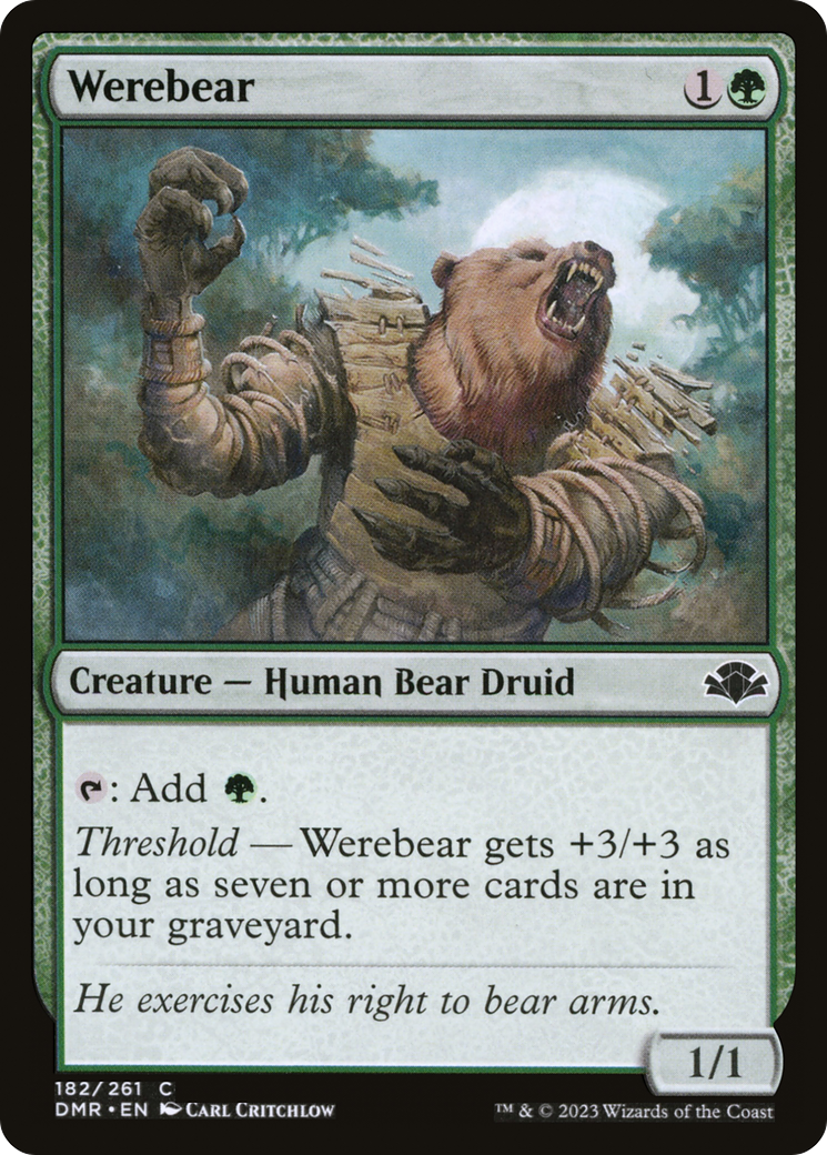 Werebear (DMR-182) (Foil)