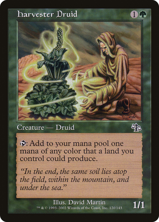 Harvester Druid (JUD-120) (Foil)