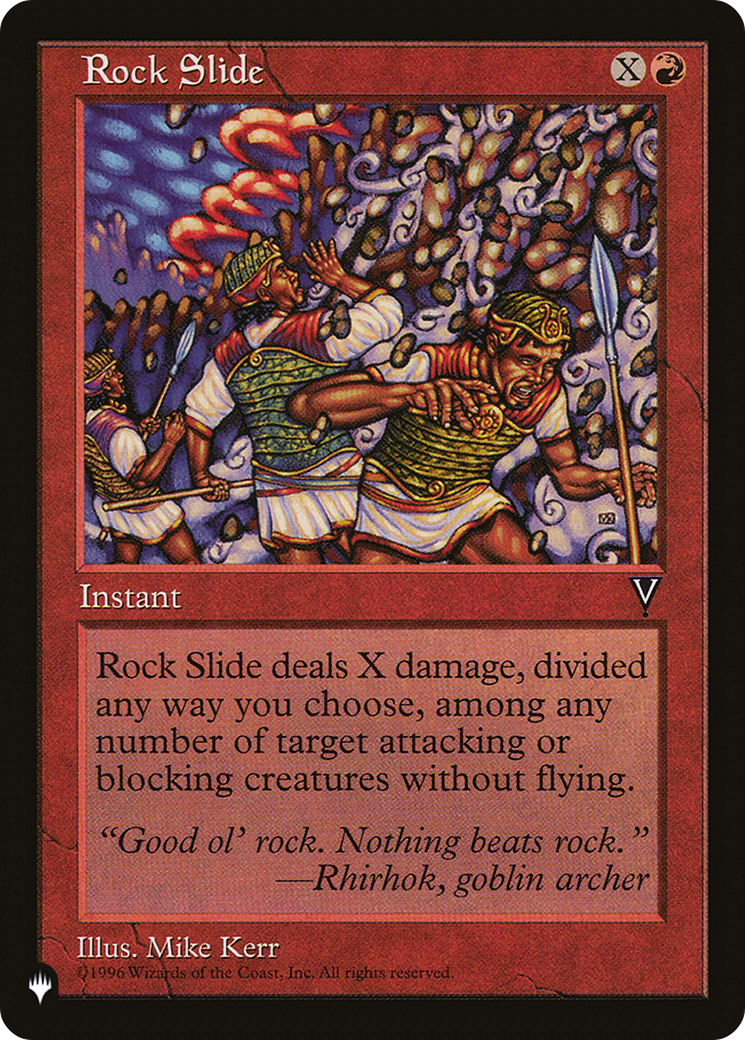 Rock Slide (LIST-VIS-92)