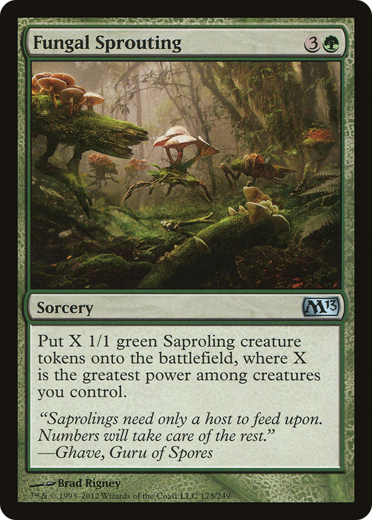 Fungal Sprouting (M13-173) (Foil)
